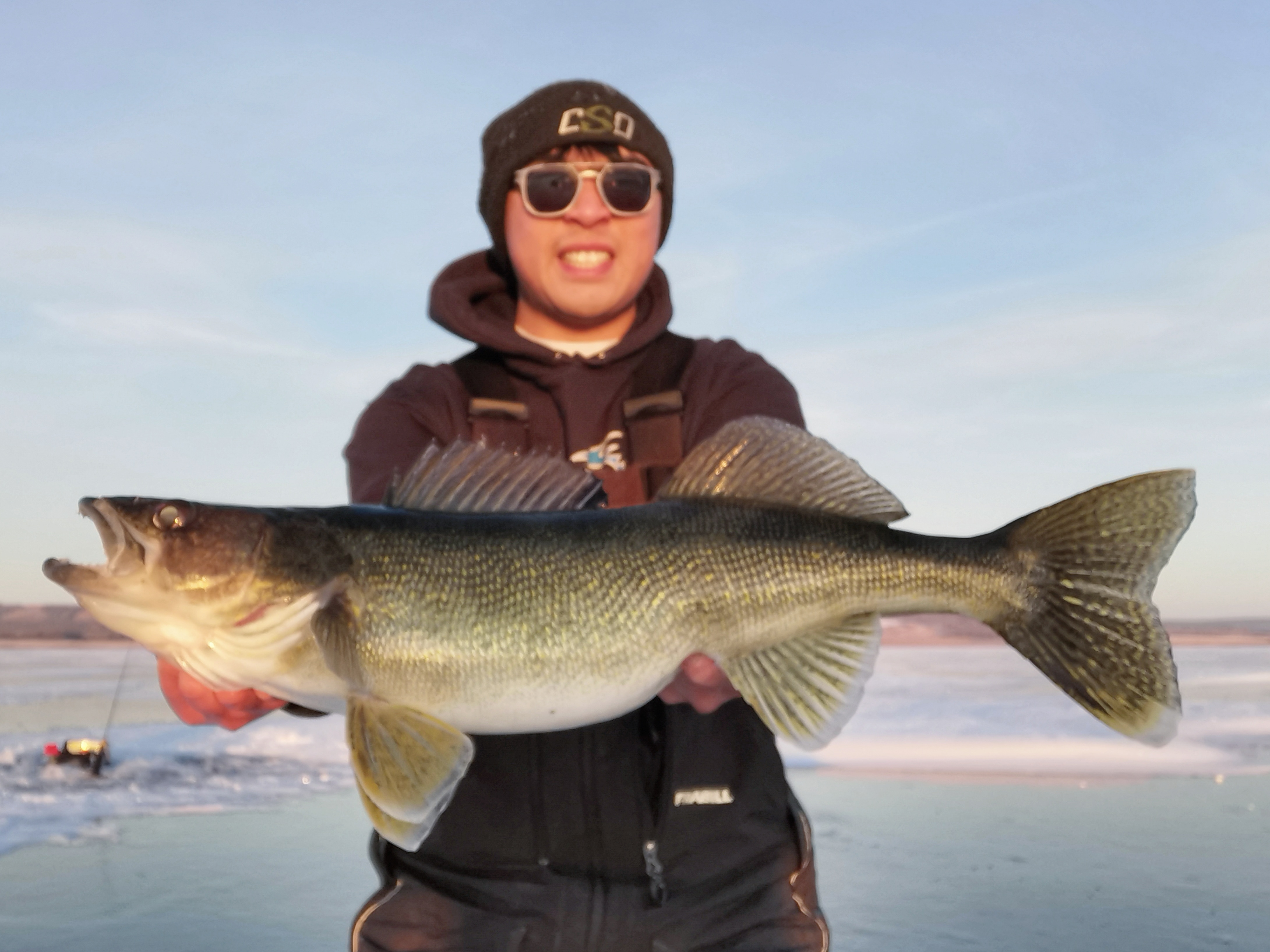 Lake of the Prairies Walleye Ice Fishing Smashfest – Fishing