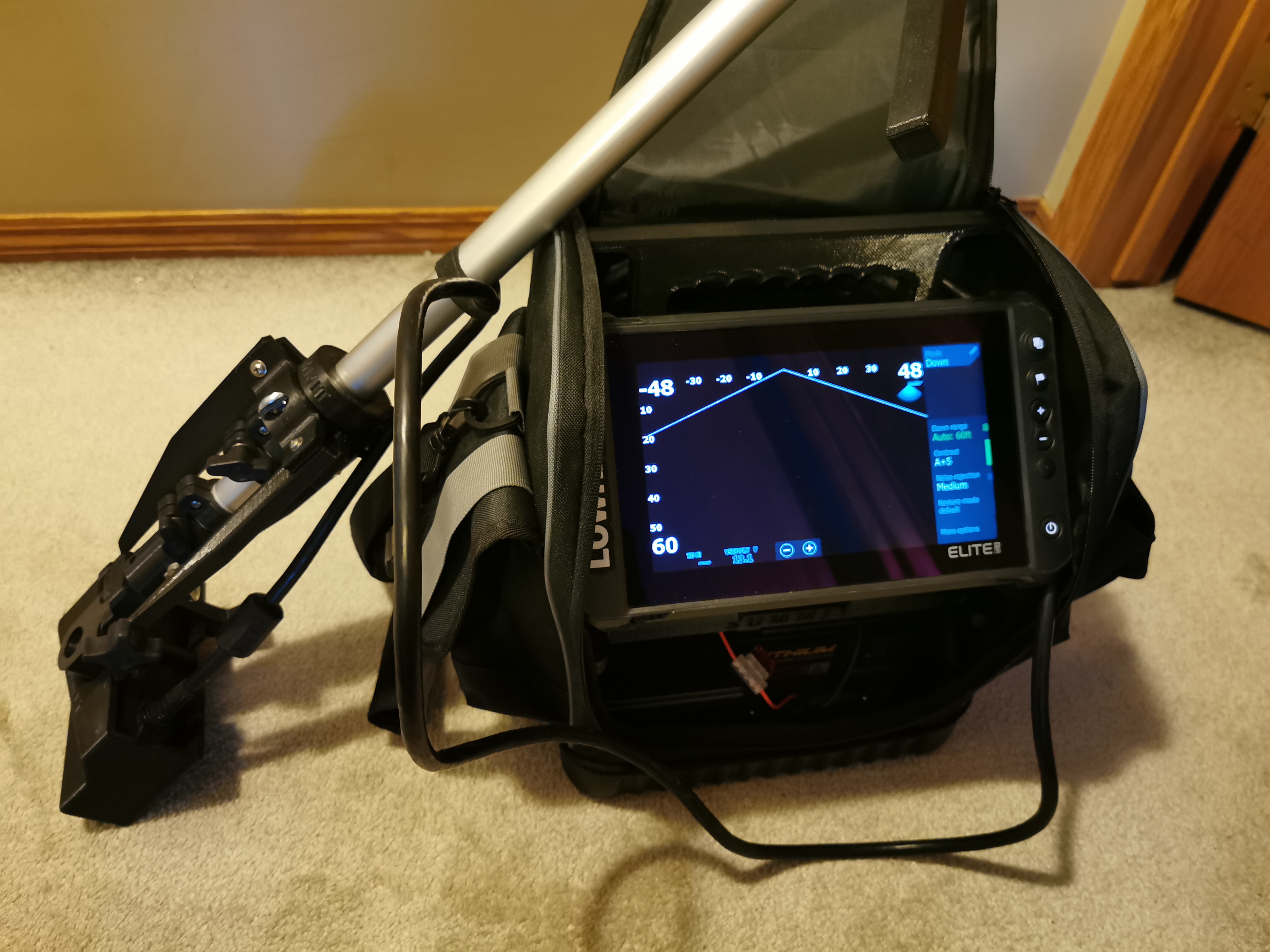 How to Fit Lowrance Hook 7 into PPP18 Ice Fishing Kit 