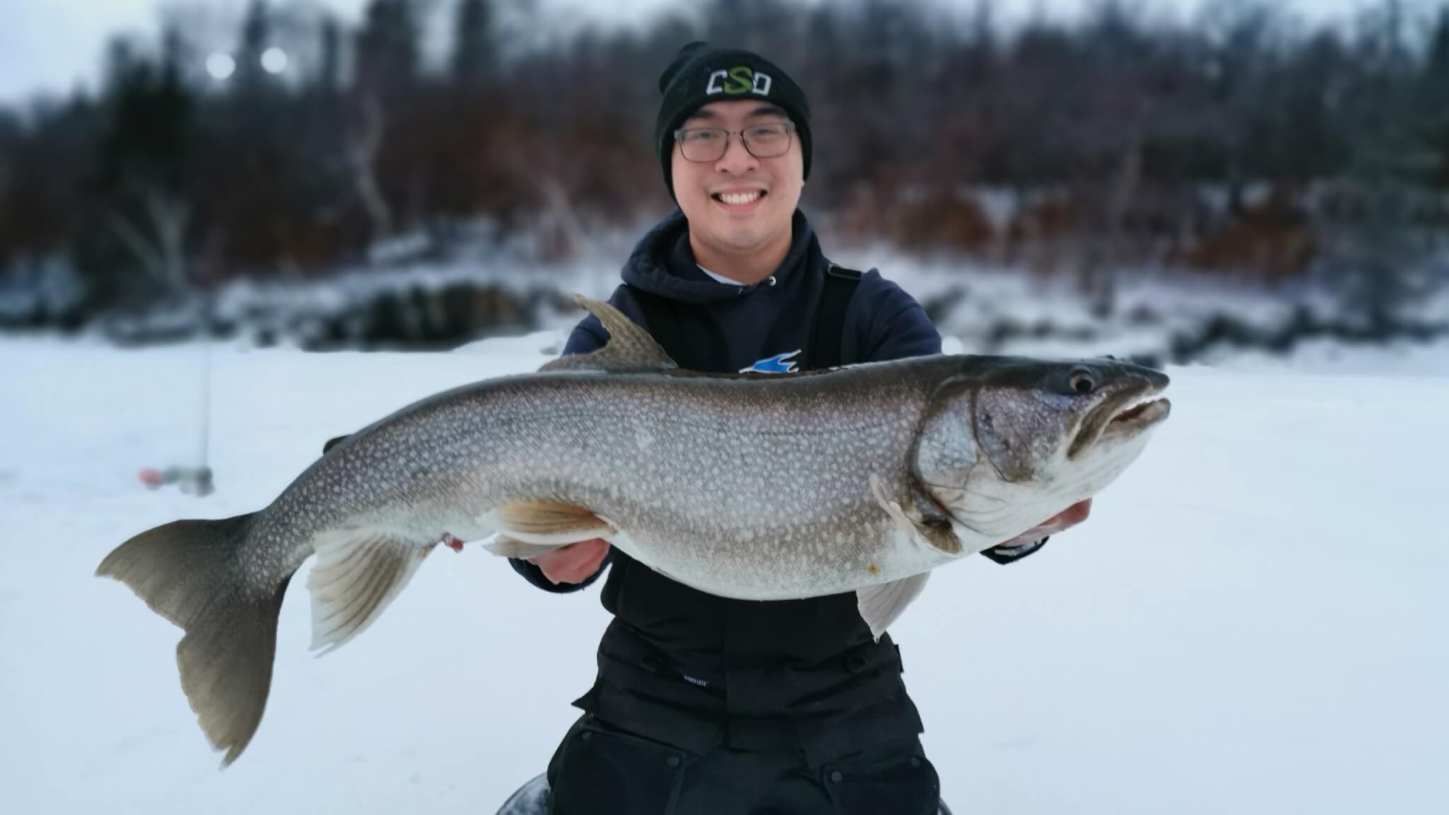 VIDEO] Ice Fishing for a Lake of the Woods Lake Trout – Fishing Prairie and  Shield