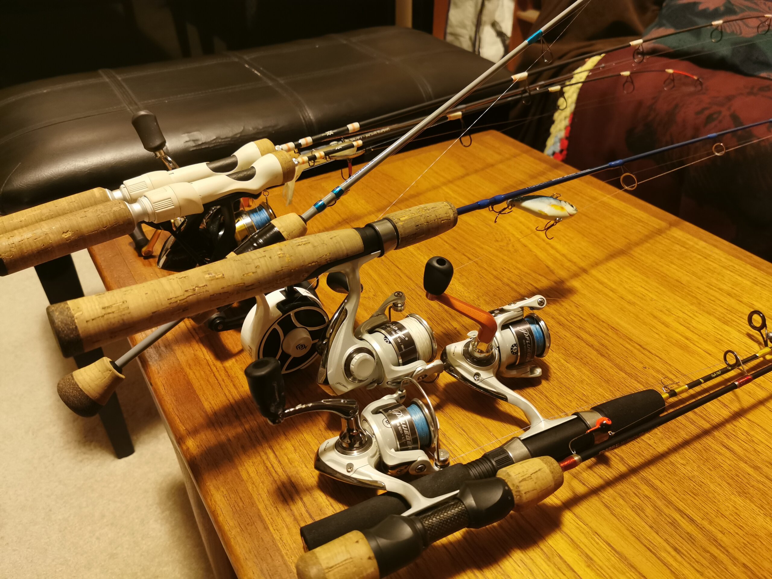 My Ice Rod and Reel Arsenal – Fishing Prairie and Shield